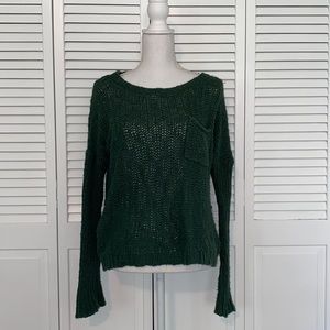 Roxy Knitted Green Sweater